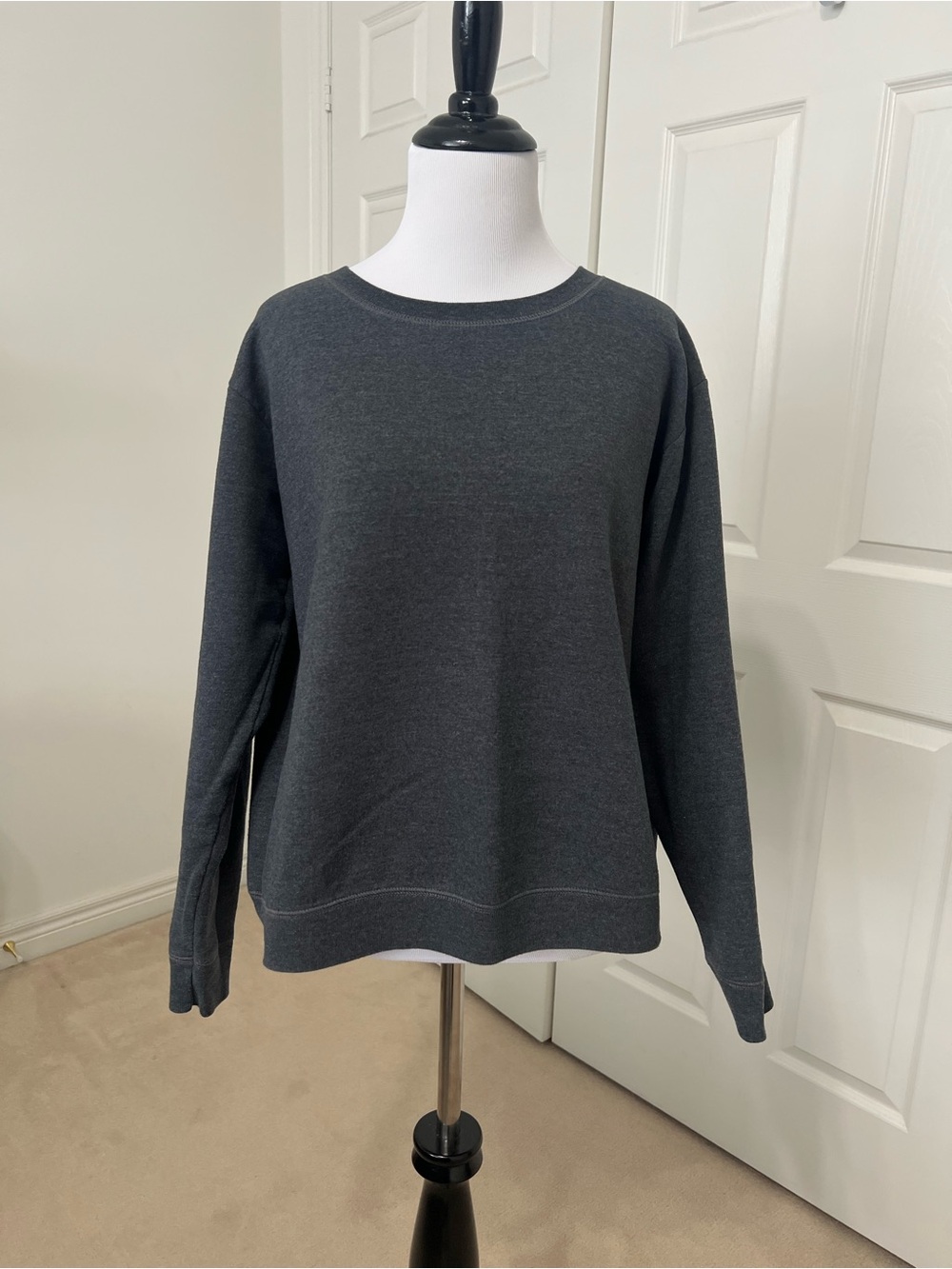 Hanes Charcoal Crewneck Sweatshirt